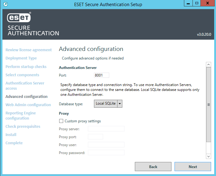 Этап настройки взаимодействия с локальной базой данных Этап настройки взаимодействия с локальной базой данных