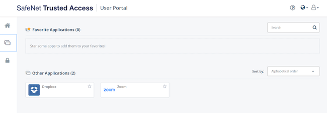 Приложения пользователя на портале самообслуживания STA Приложения пользователя на портале самообслуживания STA
