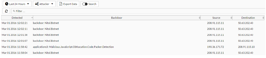 Страница «Оповещения сети» Страница «Оповещения сети»