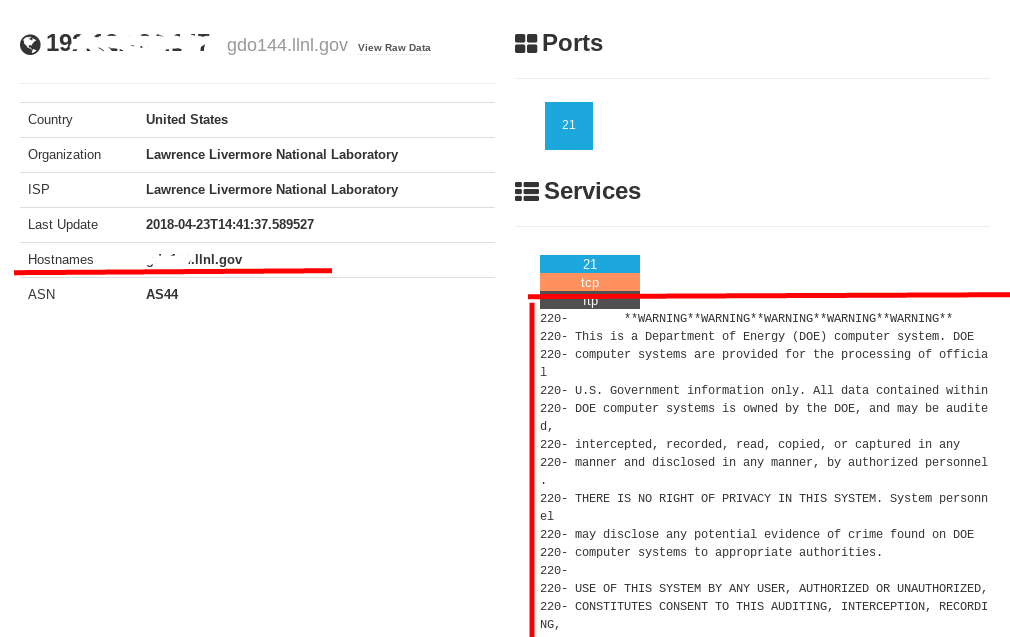 Отображение одного из государственных компьютеров по уязвимому запросу Отображение одного из государственных компьютеров по уязвимому запросу